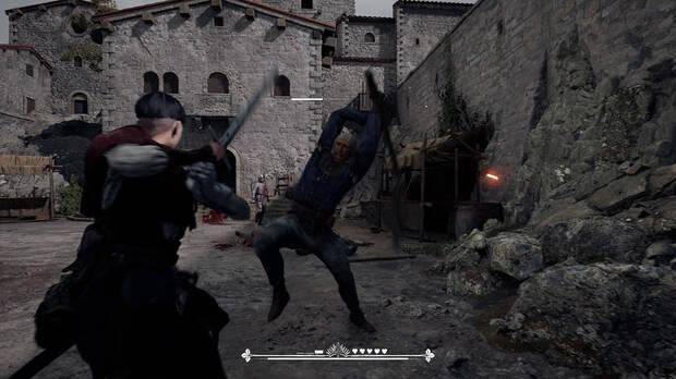 A veces aparecen enemigos repentinamente en nuestra espalda y nos vemos encerrados en esquinas.