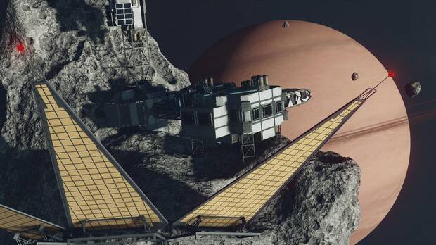 Podremos comprar una mansi�n en un asteroide que tiene decenas de habitaciones y hasta un patio interior.