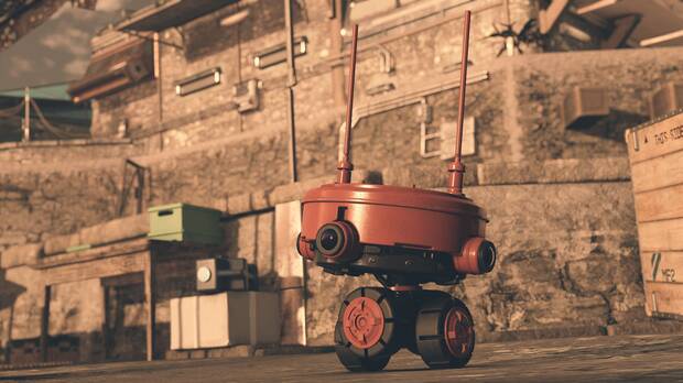 Uno de los nuevos compa�eros de tripulaci�n es este mono robot que nos seguir� incansablemente.