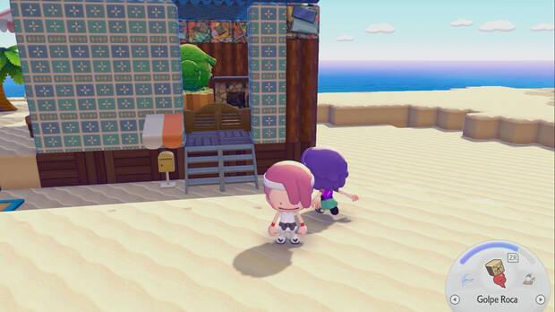 Adem�s de compartir mundos con amigos y visitar los de otros usuarios, existen unas gafas que nos transportan a mundos de jugadores aleatorios.