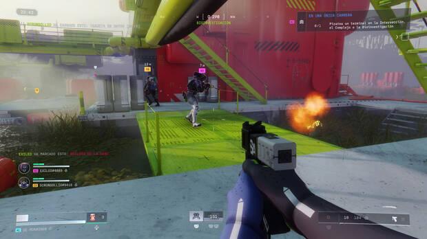 Algunos mapas incluyen peligros ambientales. Ten cuidado porque en 'Marathon' también hay estados negativos, venenos, etc.