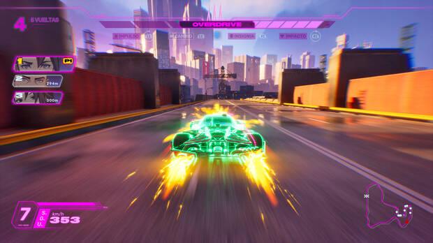 En 'overdrive' eres una m�quina imparable, pero ten cuidado: un choque fuerte y quien sale por los aires eres t�.