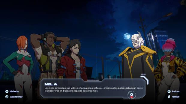 No hay nada de malo en que quiera contar su historia al estilo de una novela visual, pero quiz�s se puede hacer un poco pesado para el fan de la velocidad que s�lo quiere correr.