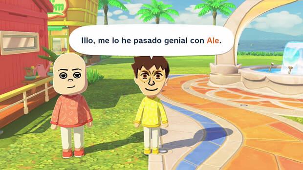 Los Mii pueden referirse a otros personajes con motes si se estrecha su relaci�n.