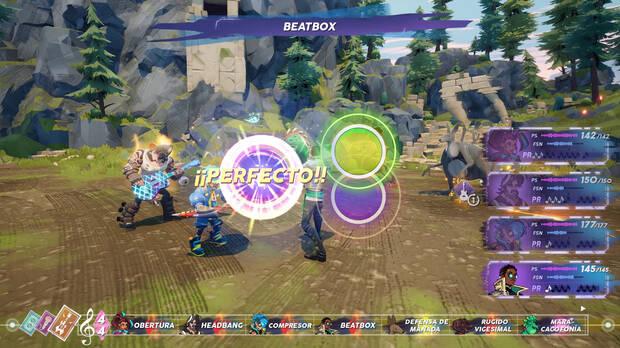 Pulsar botones en el momento oportuno es crucial para ocasionar el m�ximo da�o.