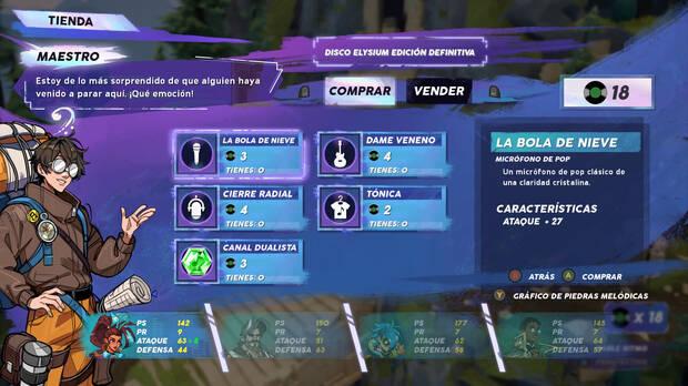 Comprar en la tienda con los vinilos obtenidos es fundamental para progresar.