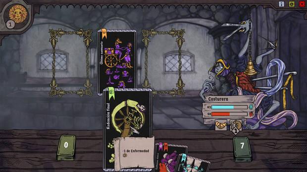 El arte medieval de las cartas se asimila a una versión tenebrosa de los naipes del tarot.