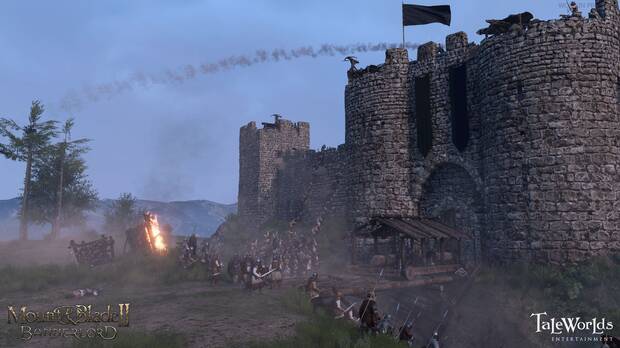 Nunca habías visto el asalto a un castillo como en Bannerlord.