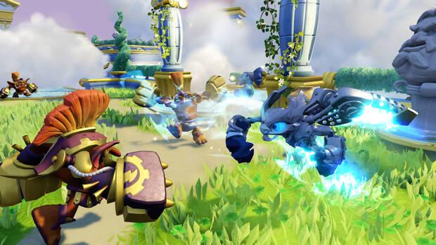 Superchargers juega con distintas mecánicas agrandando o empequeñeciendo escenarios y personajes tanto para la acción como para resolver puzles. Es un toque diferente muy bien llevado a cabo.