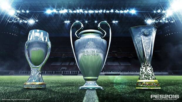 Un año más 'PES' cuenta con la licencia de la UEFA Champions League.