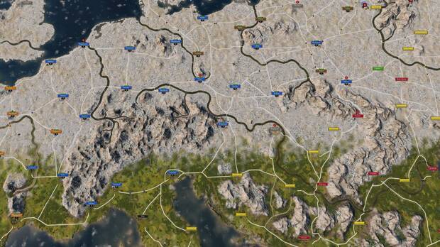 La cantidad de rutas, asentamiento, urbes y regiones existentes en ‘Grand Ages: Medieval’ es abrumadora.