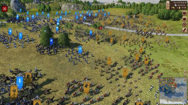 El combate en ‘Grand Ages: Medieval’ es demasiado simple, quedándose su importancia algo relegada en líneas generales en el devenir de una partida.