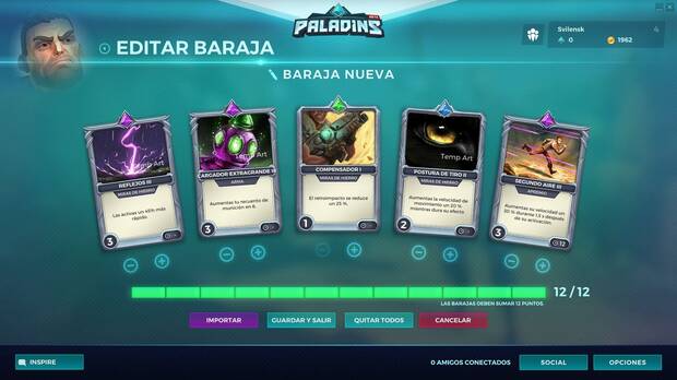Las barajas nos dejarán personalizar las habilidades y características de nuestros campeones dándonos una gran riqueza a nivel jugable.