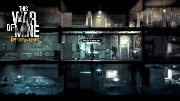 En ‘This War of Mine: The Little Ones’ encontraremos situaciones bastante traumáticas y peliagudas.