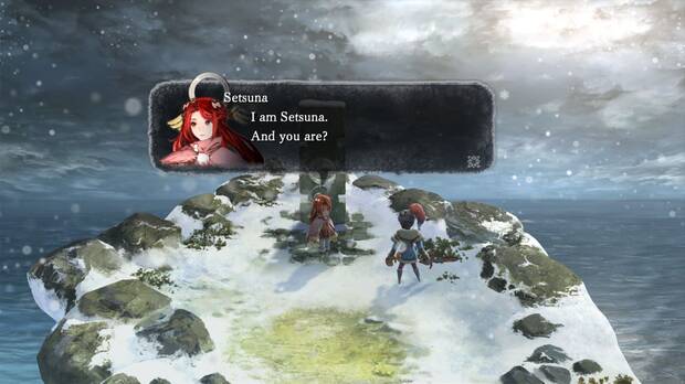 El planteamiento inicial de la historia recuerda a otros JRPG, como 'Final Fantasy X'.