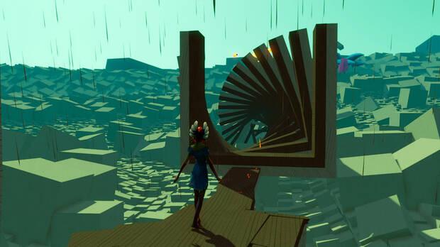 El mundo surrealista de Bound es lo más espectacular de la aventura.