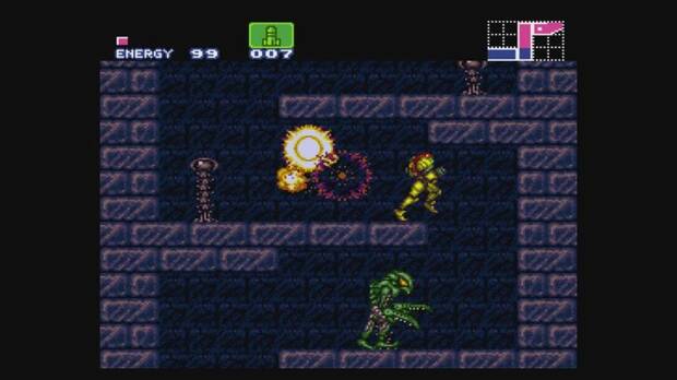 La variedad de localizaciones era bastante alta y a pesar de volver a explorar Zebes, el diseño del mapa estaba muy cambiado.