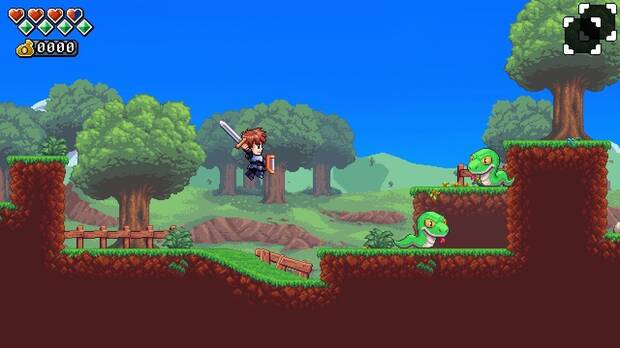 El inicio del juego es un verdadero homenaje a la saga 'Monster World', aunque luego ya se separa un poco de sus orígenes.
