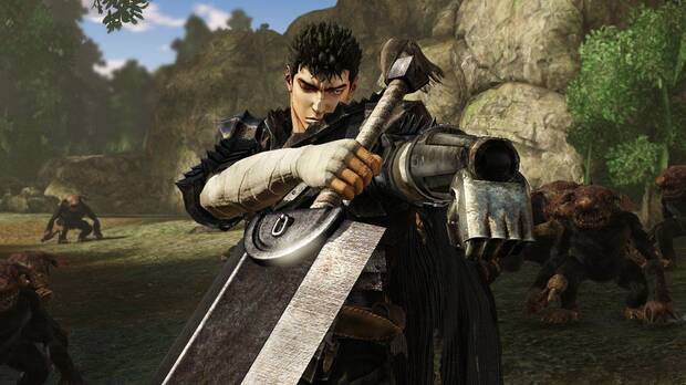 Éste es Guts, y esta es su enorme espada.