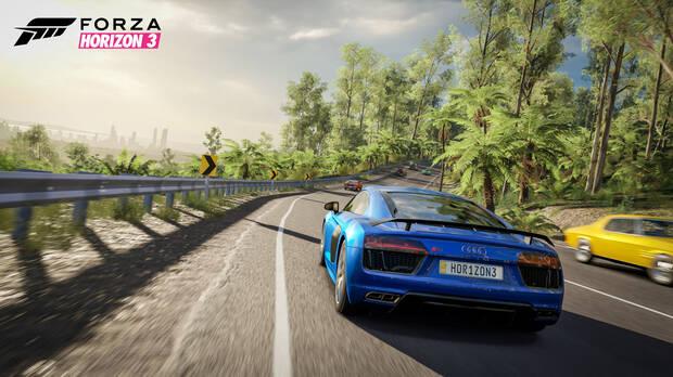 La diversidad de paisajes que ofrece Australia va a dar mucho juego en Forza Horizon 3.