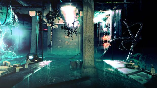 Algunas situaciones, estancias, puzles y enemigos en ‘Albedo: Eyes from Outer Space’, nos recordarán a los grandes del género de acción y aventura en primera persona.