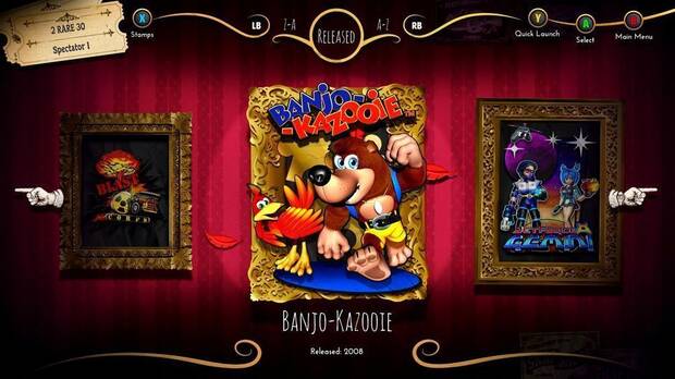 'Banjo-Kazooie' forma parte del deslumbrante repertorio de clásicos del recopilatorio 'Rare Replay'.