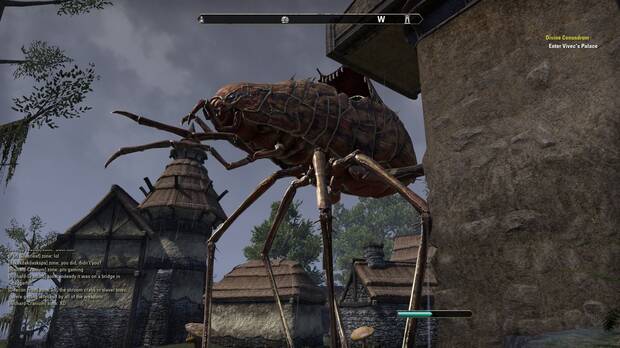 Vvanderfell sigue teniendo ese diseño extraño y retorcido por el que se caracterizó, tanto en lo referente a escenarios como a las criaturas que la habitan.