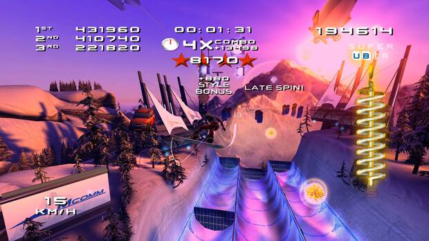 Poder disfrutar de algunos clásicos como ‘SSX 3’ es una auténtica pasada.