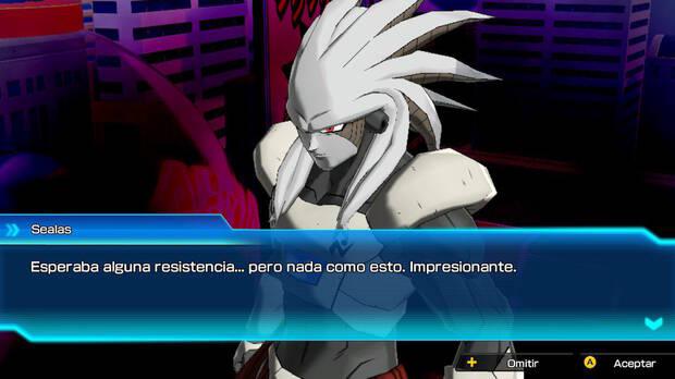 Sealas es el nuevo enemigo que se ha creado para este juego. Su trasfondo y motivación para hacer lo que hace es muy interesante y está bien justificado.