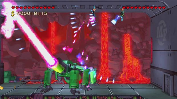 El estilo de juego que propone esta producción es en plan arcade de jugabilidad 2D clásica. Un género que, lamentablemente, en nuestros días parece haber desaparecido.