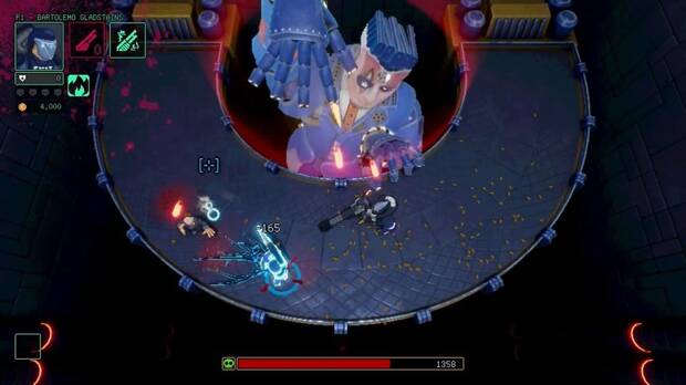 El control de estilo twin stick es realmente bueno y fiable, si bien puede resultar algo limitado en cuanto a sus posibilidades y rango de acciones.