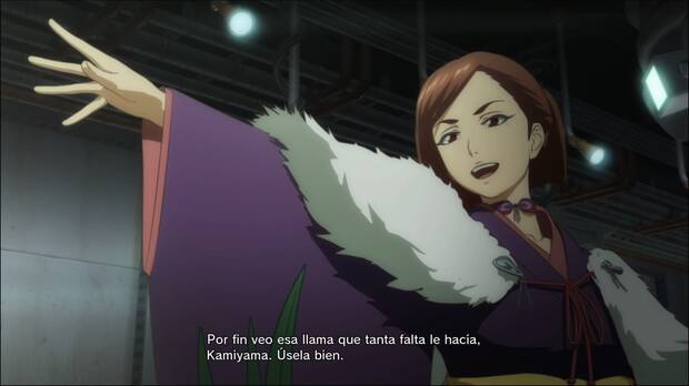 Evidentemente, hay un buen puñado de secuencias de anime de una factura exquisita. Por cierto, Sumire es de los únicos personajes clásicos de la saga que veréis por aquí.