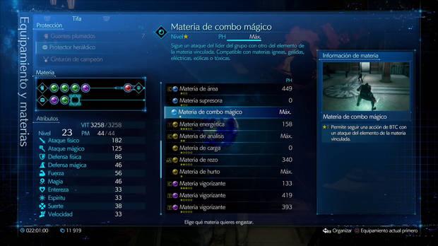 Si jugasteis al original, entenderéis el sistema de materias desde el primer segundo.