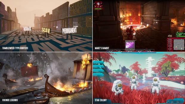 La variedad de juegos tanto en géneros como en estilo visual es muy alta antes del lanzamiento del acceso anticipado.