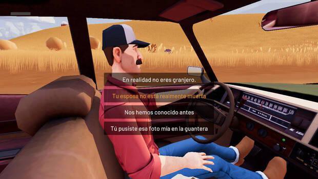 En cada diálogo hay varias frases a escoger, pero pocas veces implican un cambio sustancial en la trama.