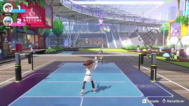 El bádminton es el único deporte en el que muy de vez en cuando hemos tenido problemas con la respuesta del sensor de movimiento.