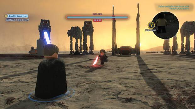Sí, el momentazo de Luke al final de 'Los últimos Jedi' también es jugable.