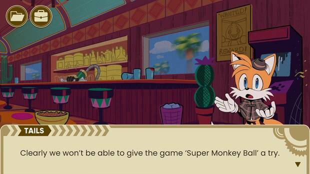Hay una buena cantidad de guiños tanto para los fans de Sonic como para los de Sega en general, todos ellos muy bien integrados.
