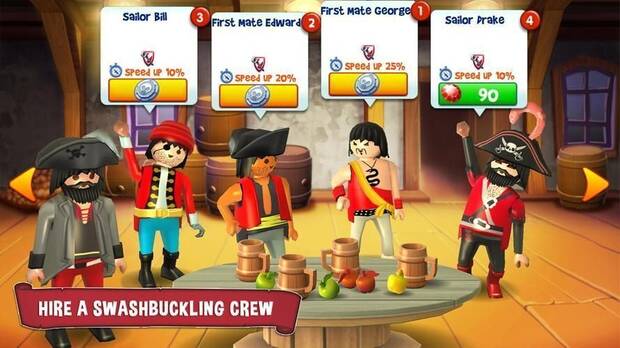 Imagen de 'Playmobil Pirates', obra de Gameloft Barcelona.