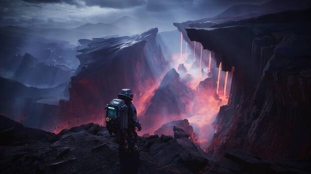 El poder del Unreal Engine permite escenas imponentes en el juego de mayor escala en 11 bit studios.