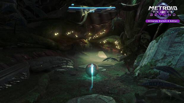 La morfosfera tenía presencia en esta demo, al igual que otros elementos clásicos de la saga Metroid Prime.