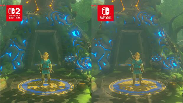 Los tiempos de carga cuando hacemos viaje rápido disminuyen considerablemente en la versión de Nintendo Switch 2.