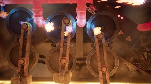 El protagonista puede adherirse a las superficies, lo que a veces se utiliza con acierto en las secciones de plataformas.