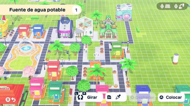 En el Urbanizador podemos crear caminos y zonas de descanso con varios tipos de terreno predeterminados o dibujado por nosotros.