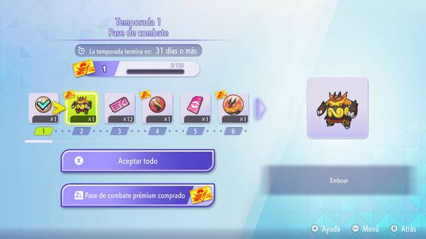 En el pase de combate pr�mium hay Pok�mon que no se pueden conseguir con los fichajes.