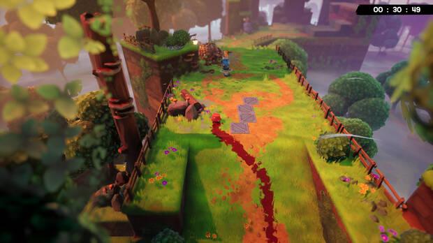 Tampoco las 3D traen la paz a Meat Boy, que una vez m�s debe afrontar una serie de niveles de gran dificultad.