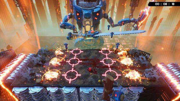 Los jefes son desafiantes, pero funcionan como una secuencia prefijada que debes memorizar. No son el punto fuerte del juego.