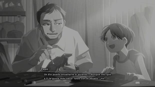 La historia se cuenta de m�ltiples maneras, incluyendo ilustraciones en blanco y negro.