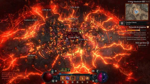 Sembrar el caos y la destrucci�n con el brujo es divertid�simo.