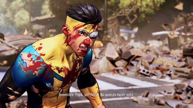 'Invincible' se adapta bien a un juego de lucha porque sus personajes dan lugar a combates �picos.